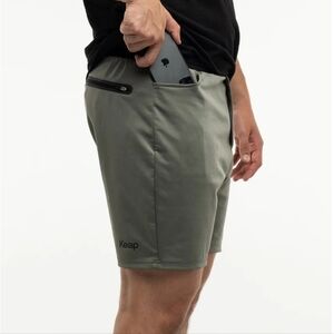 Keap Active Shorts Olive Grey Size XL